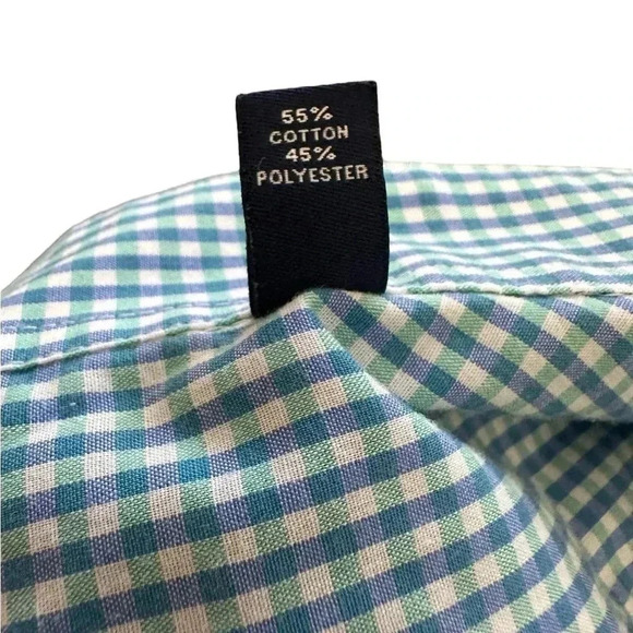 IZOD Shirt Men's Collared Plaid Long Sleeve Button Down Size 2XL  XXL - Picture 3 of 7